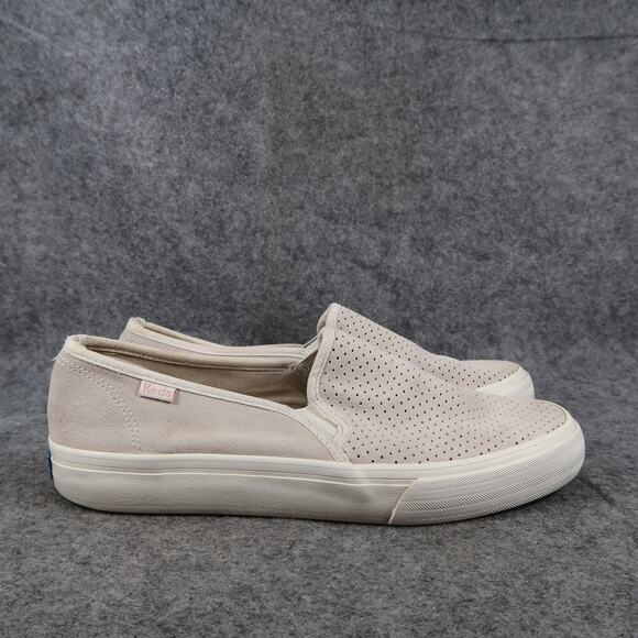 Keds Shoes Womens 7 Sneaker Double Decker Slip On Suede Casual Lifestyle Comfort - Picture 1 of 14